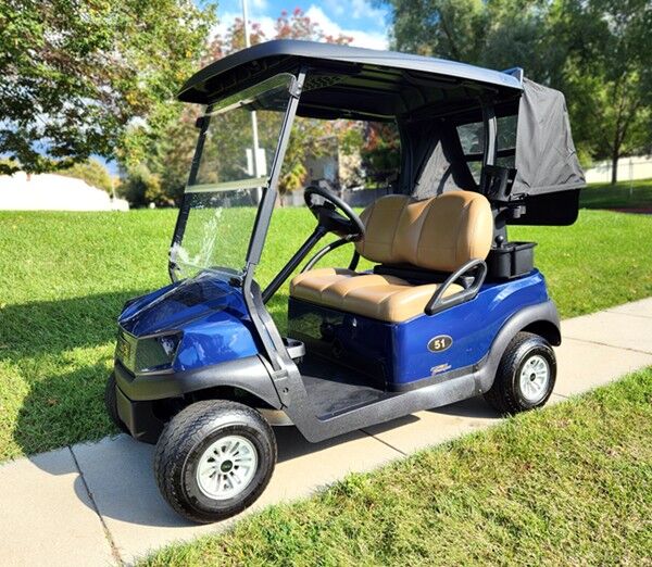 New 2024 Blue Club Car TEMPO – Lithium-Powered Luxury for $10,495