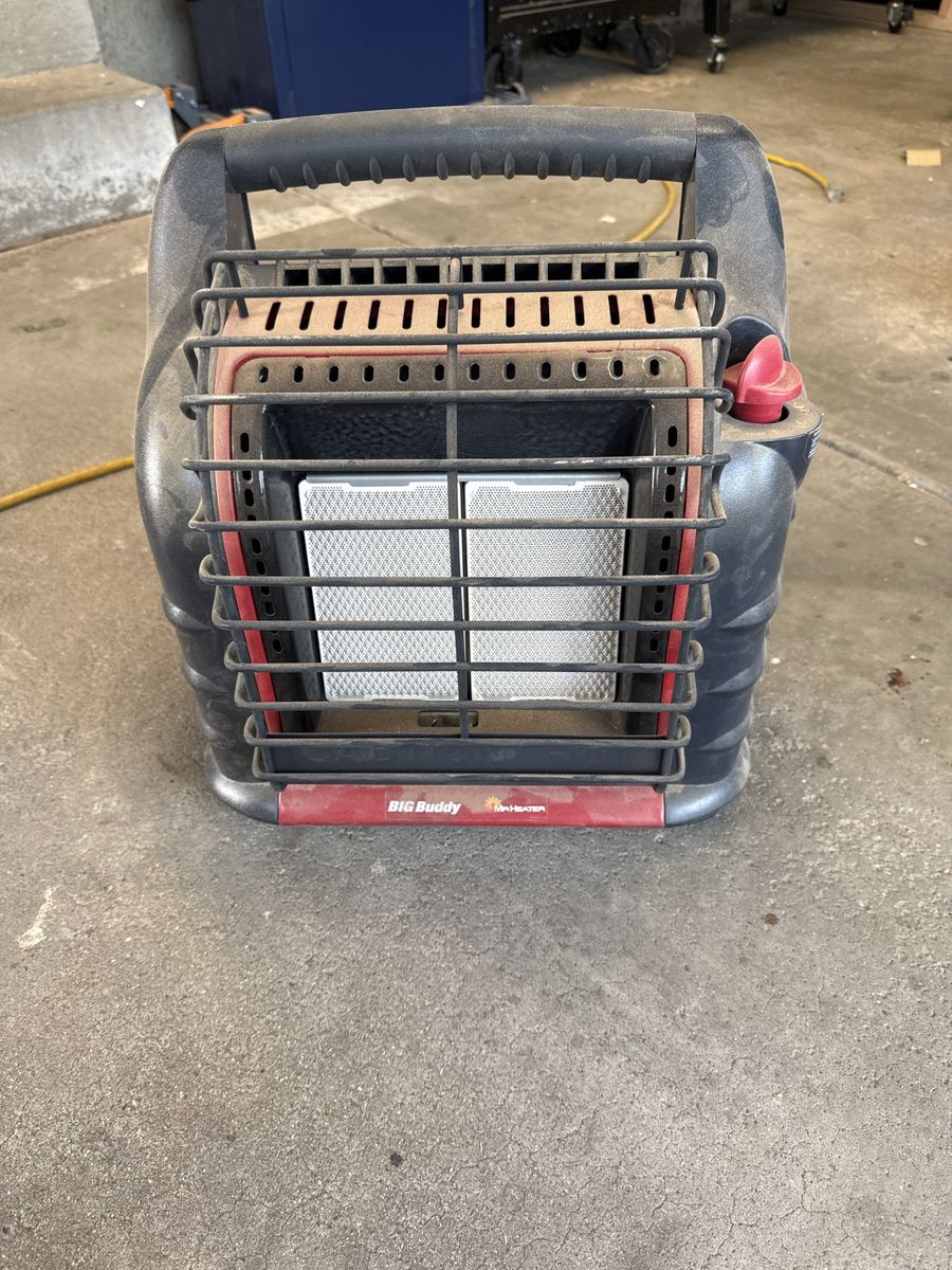 Mr. Heater F274830 MH18B Big Buddy Propane Heater 18,000 BTU Portable Indoor