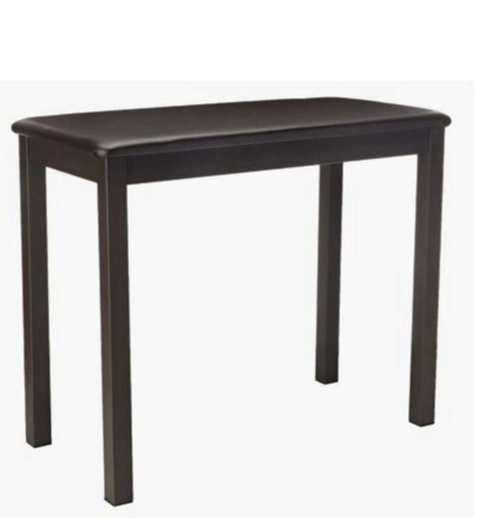 Nice Black Or Dark Brown Piano Bench