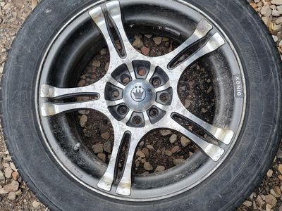 Universal 4 lug aluminium set of 4