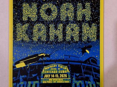 Noah Kahan Wrigley Field July 14-15, 2026 Concert