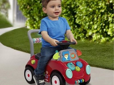 Radio Flyer Busy Buggy Toddler Push Walker Ride On