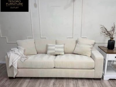 HARRISON CREAM SOFA AMAZING DEAL‼️