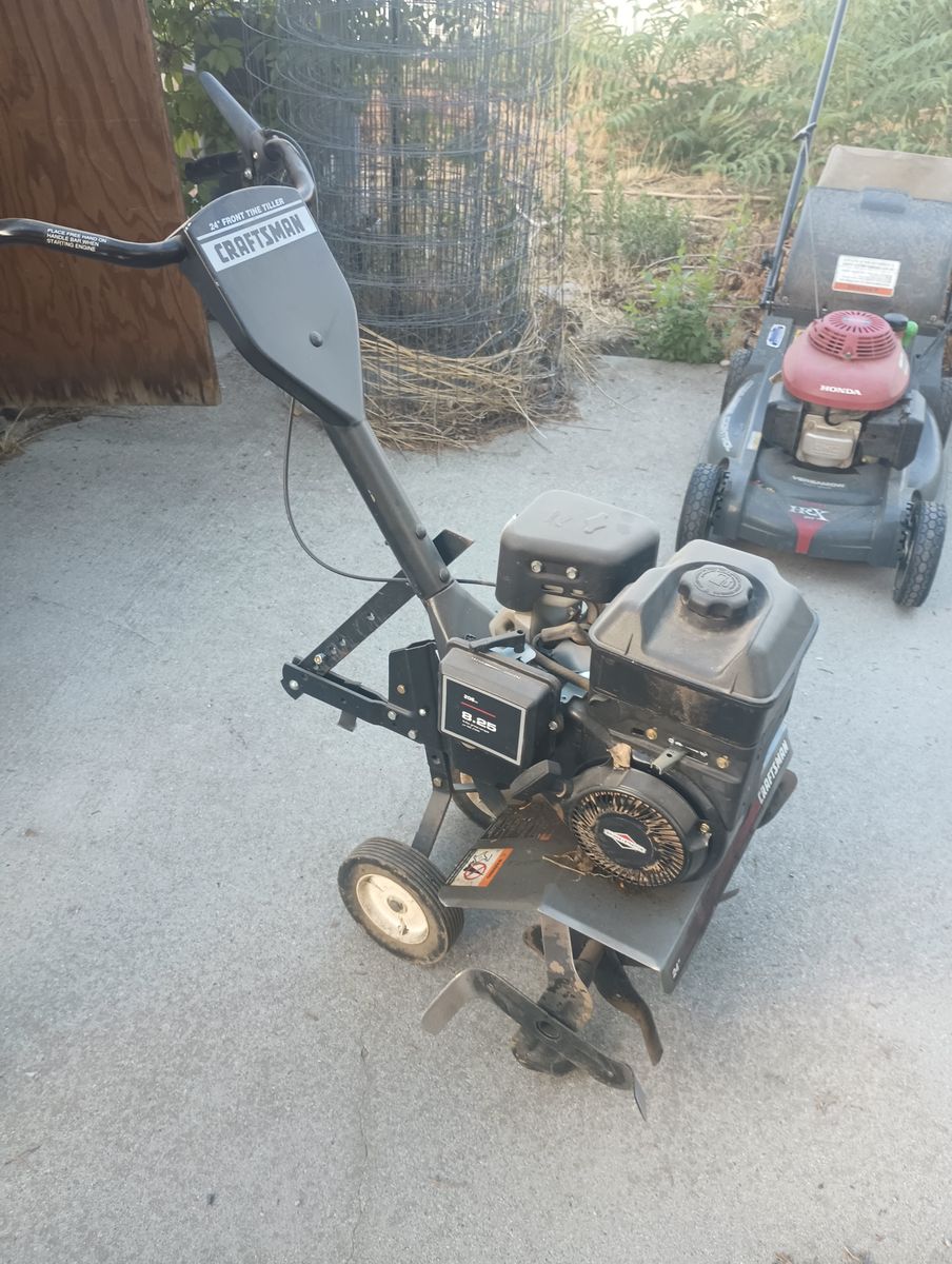 Craftsman front tine rototiller 24" 8.25hp
