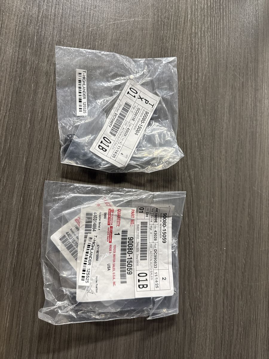 OEM Fender Liner Screw