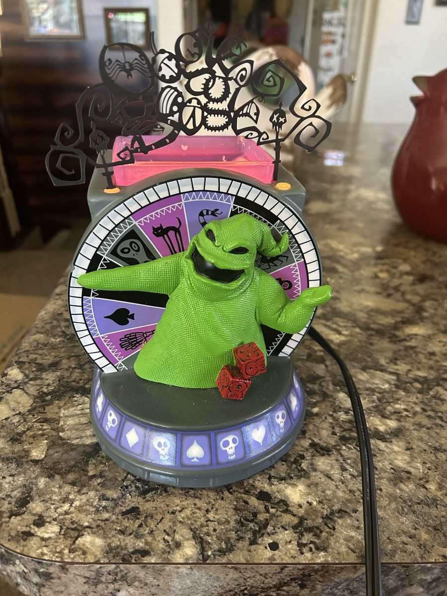 The Nightmare Before Christmas Oogie Boogie Scentsy Warmer with Dice - Collectible Disney Decor