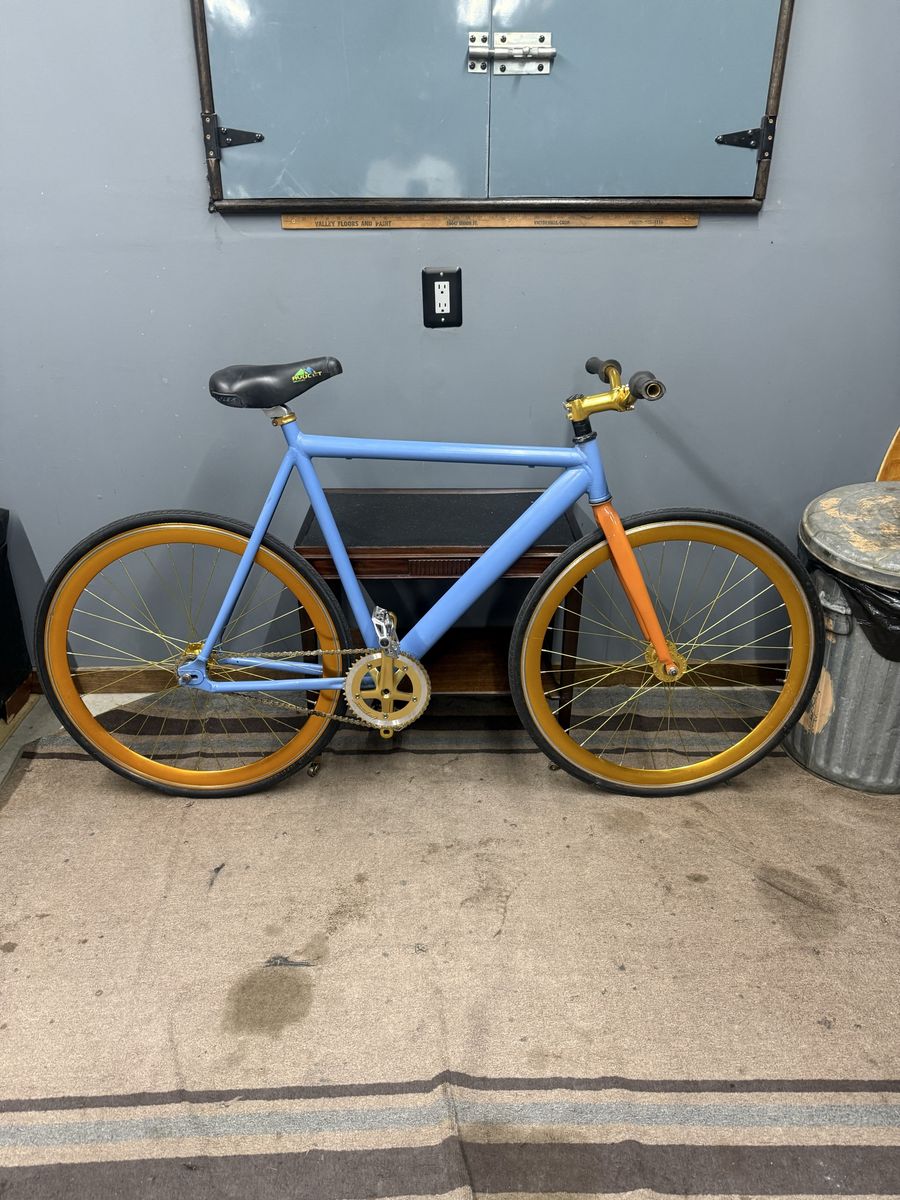 Fixed geared fixie bike 