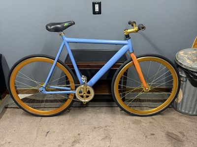 Fixed geared fixie bike