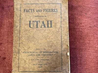Facts and Figures Pertaining to Utah soft cover