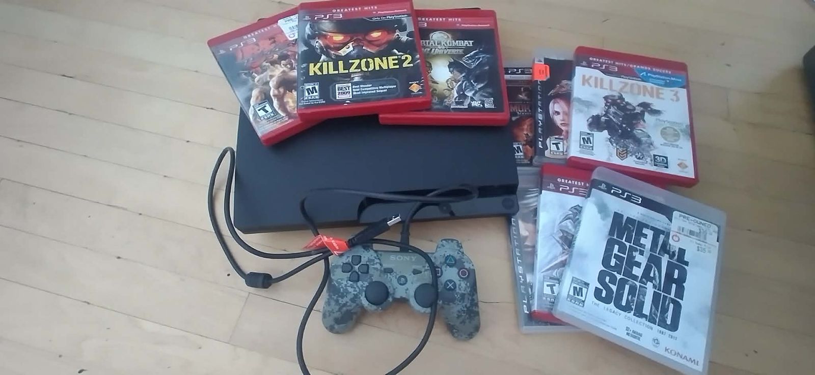 Playstation 3 Slim with Games
