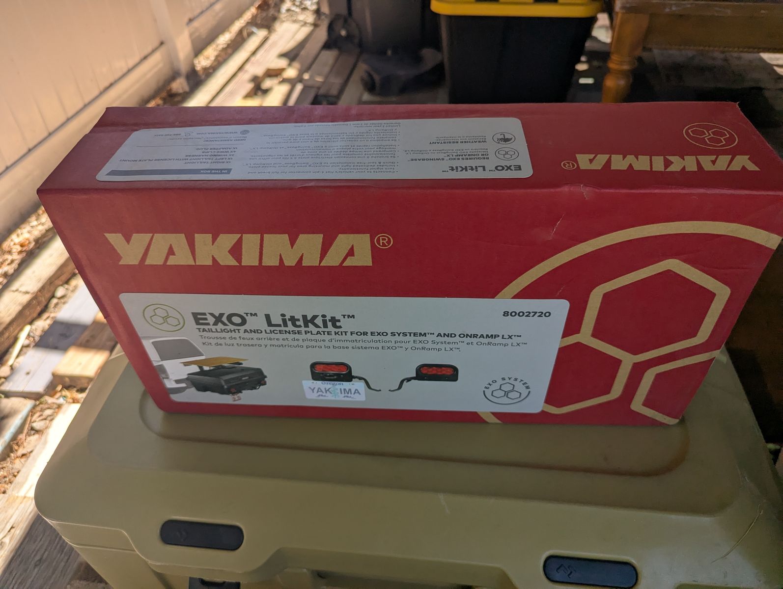 Yakima rear bumper light