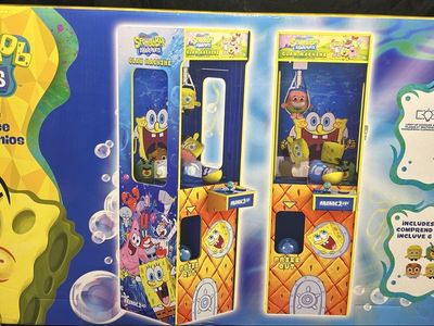 Arcade1Up SpongeBob SquarePants Claw Machine ( Sealed In box )