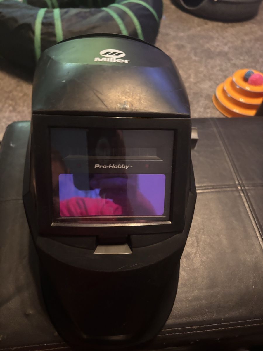 Miller Pro-Hobby Series Auto-Darkening Welding Helmet nice!