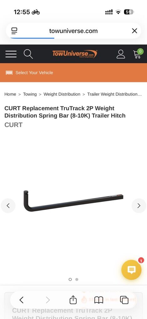 Curt Weight Distribution Hitch