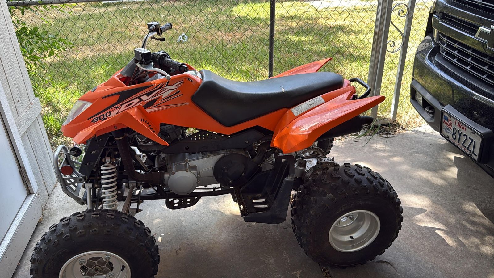 Arctic Cat DVX 300 Sport ATV - Orange