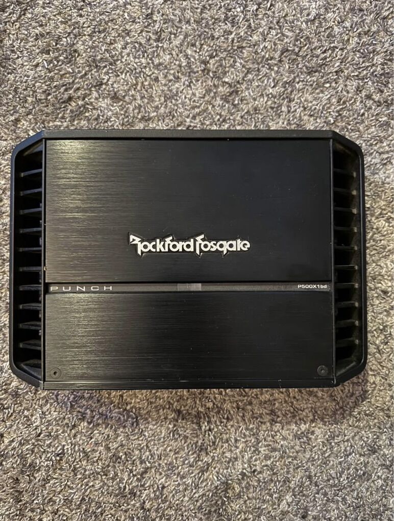 Rockford Fosgate Punch P500X1bd Amplifier