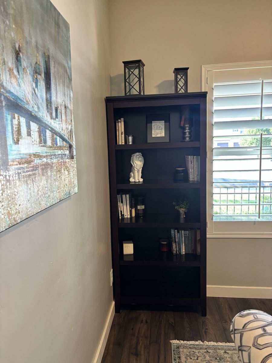 Tall Cabinet Book Shelf Storage