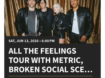 METRIC and Broken Social Scene