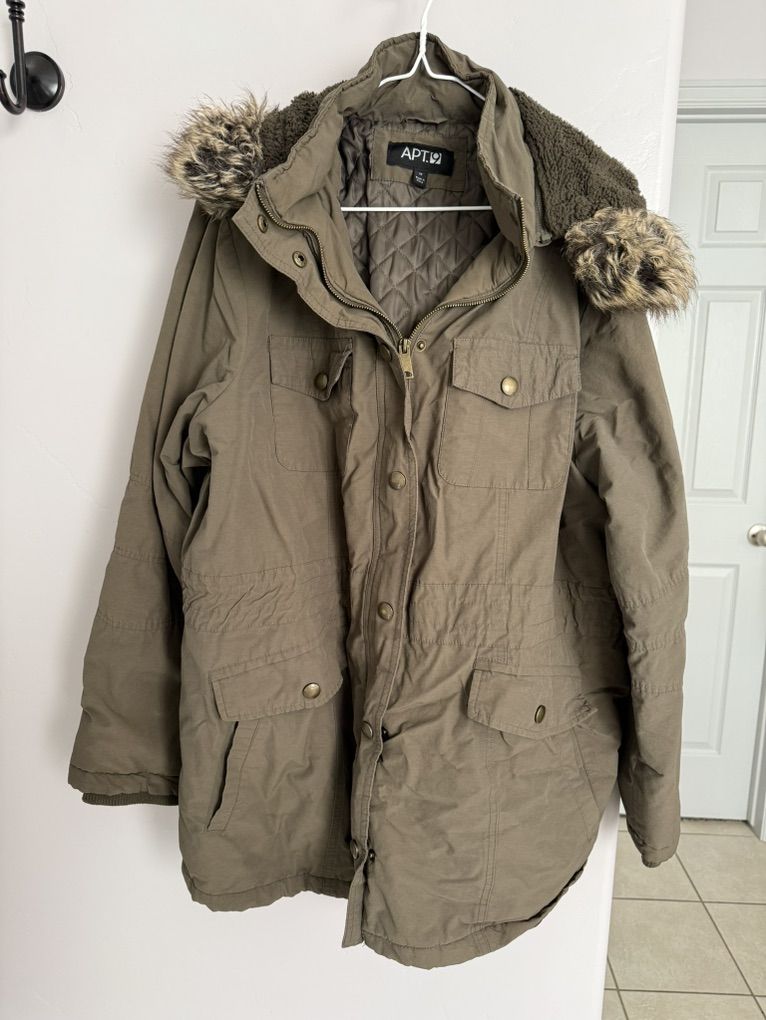 Apt. 9 Quilted Parka - Women's Size 1x