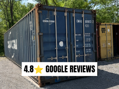 20' Used Shipping Container – Equipment Storage – Ready Today