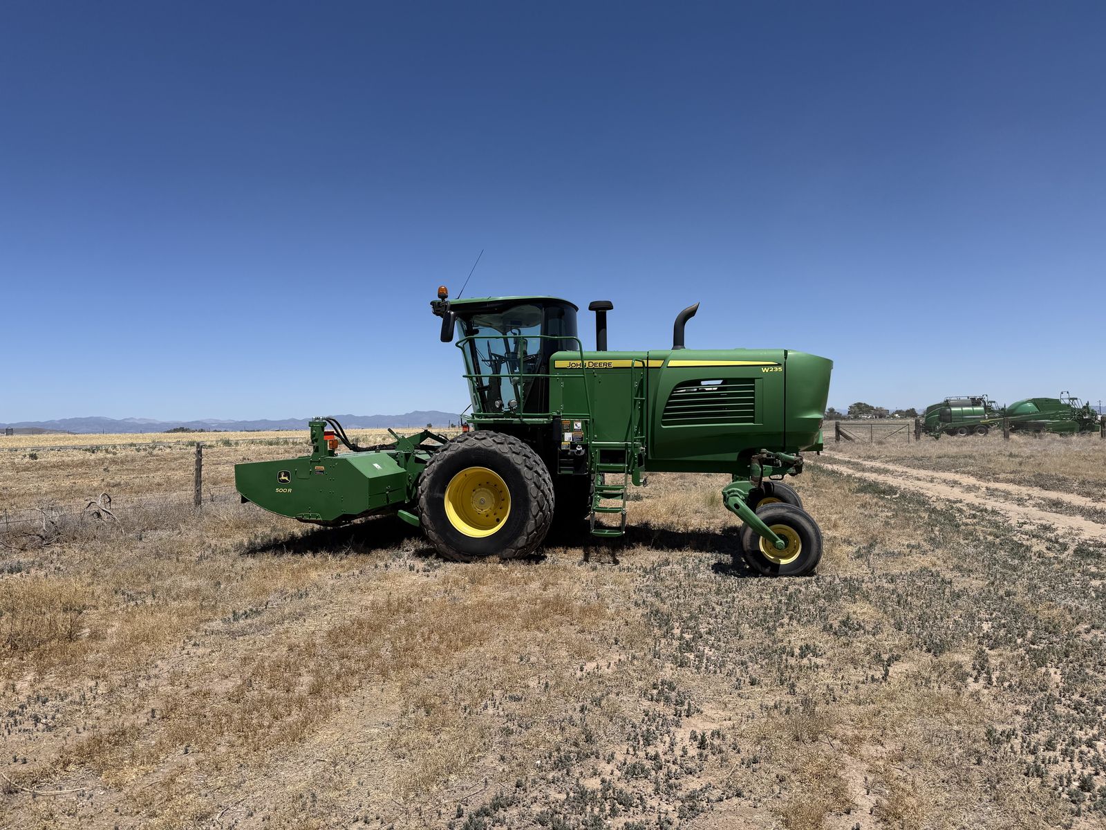 John Deere W235 Swather