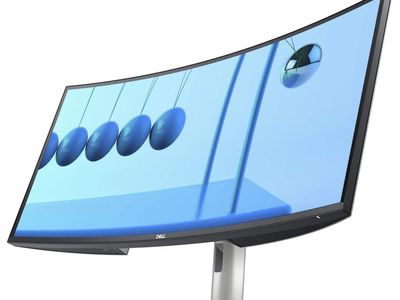 Dell UltraSharp U3421WE 34.1" Curved WQHD USB-C Hub Monitor, 3440 x 1440, RJ45