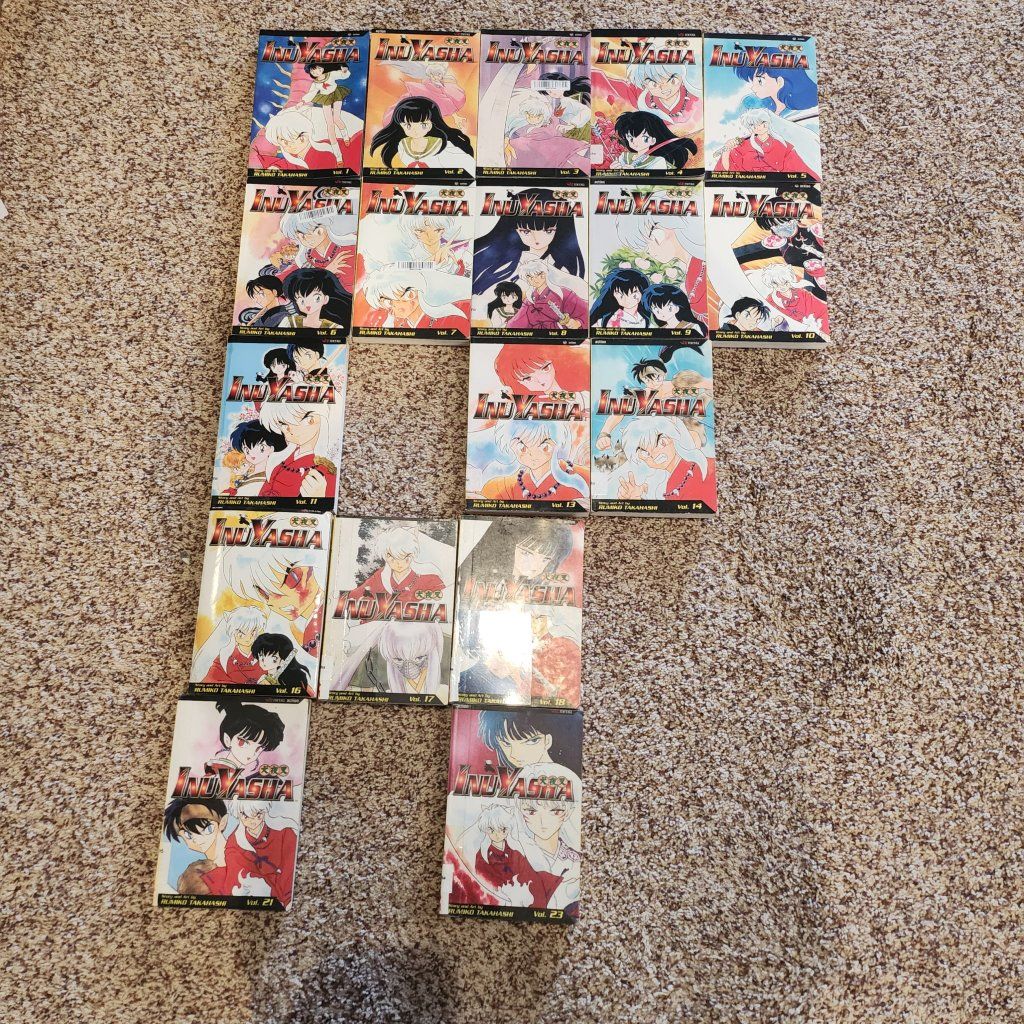 Inuyasha Manga Lot – Viz English – Mixed Condit