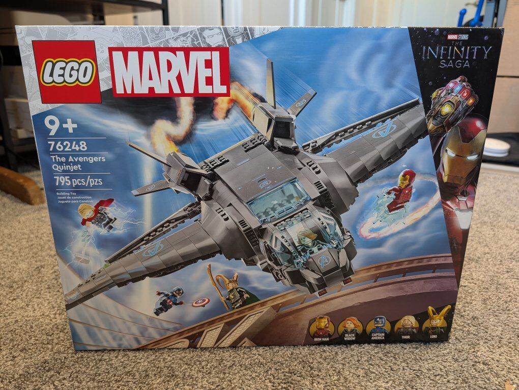 Lego Marvel Avengers Quinjet 76248