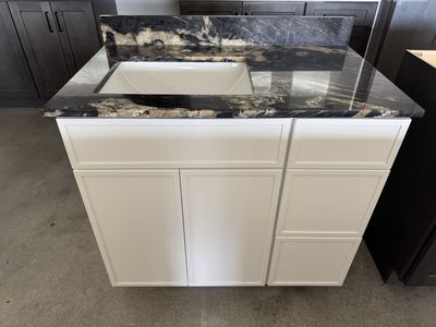 36 Inch Plywood Vanity Tajmahal Countertop