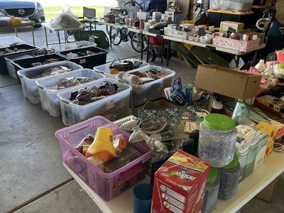 Large yard sale Tuesday April 7