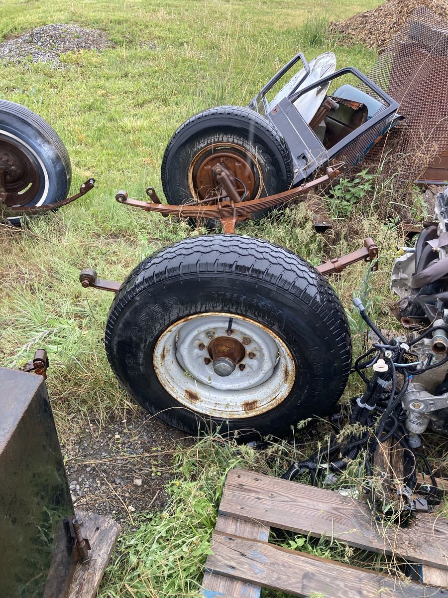 Old chevy axles