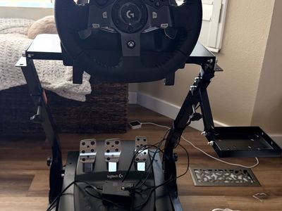 Logitech G920 Driving Force Racing Wheel, Pedals, and Stand for Xbox & PC