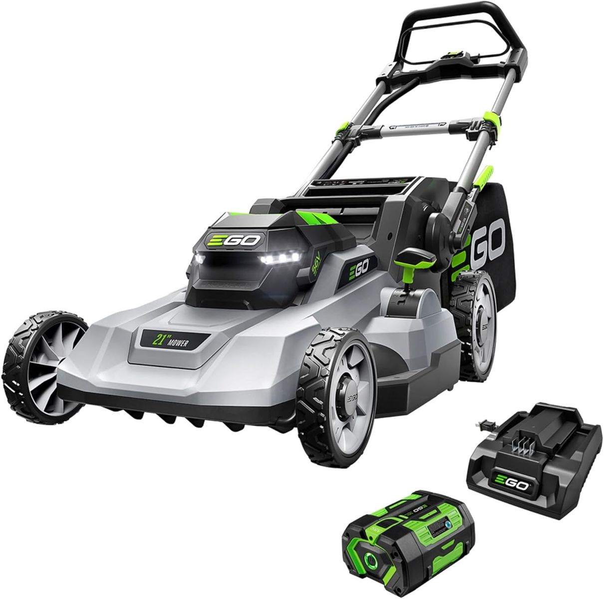 BRAND NEW IN BOX-EGO POWER+ Electric Lawn Mower, Cordless, Includes 56V 6.0Ah Battery And 320W Charger