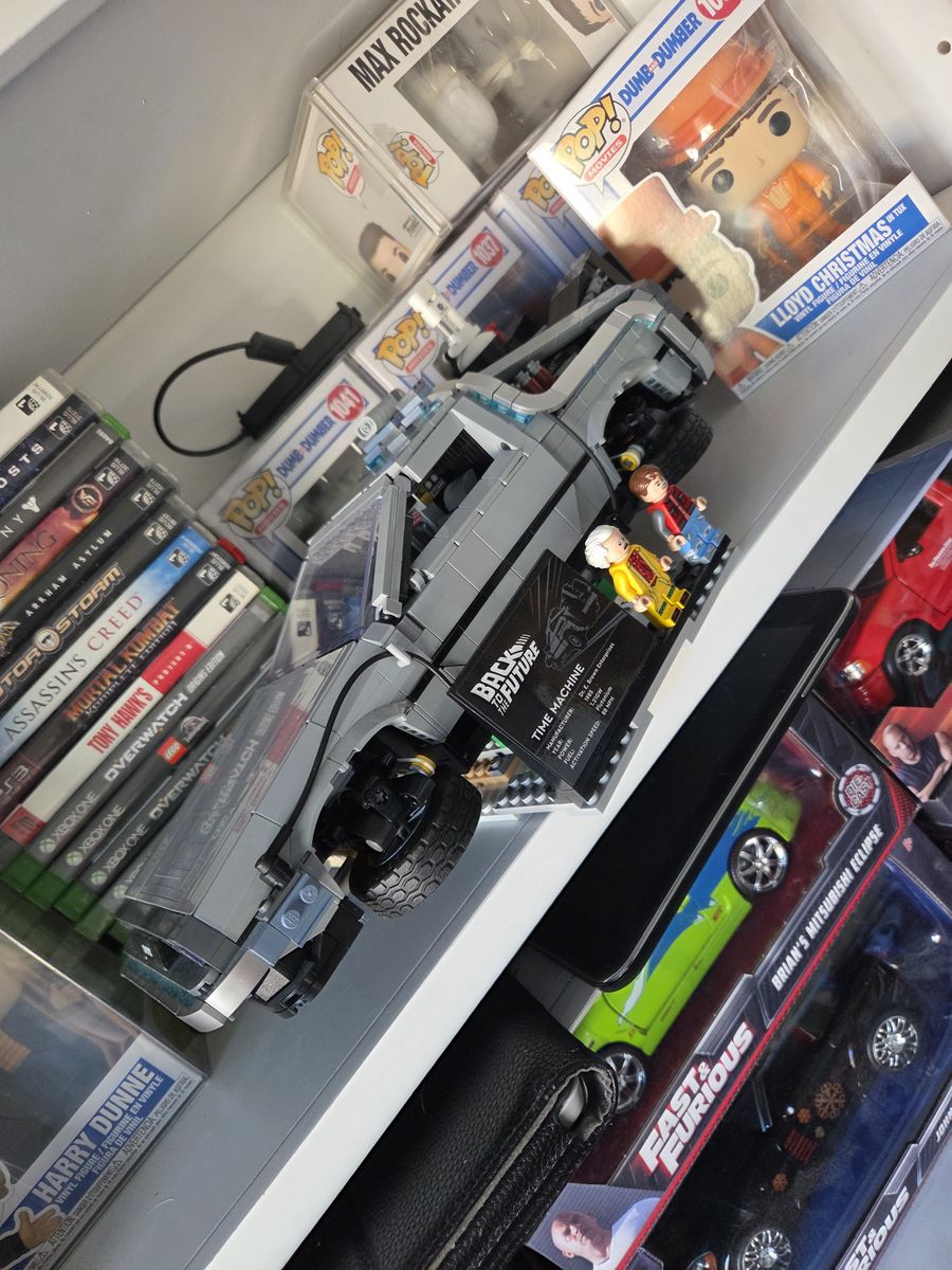 Back to the future lego set