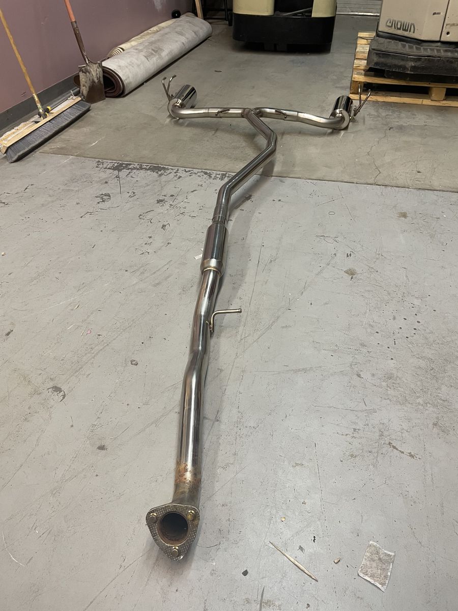 Stainless Honda Civic Cat Back Exhaust