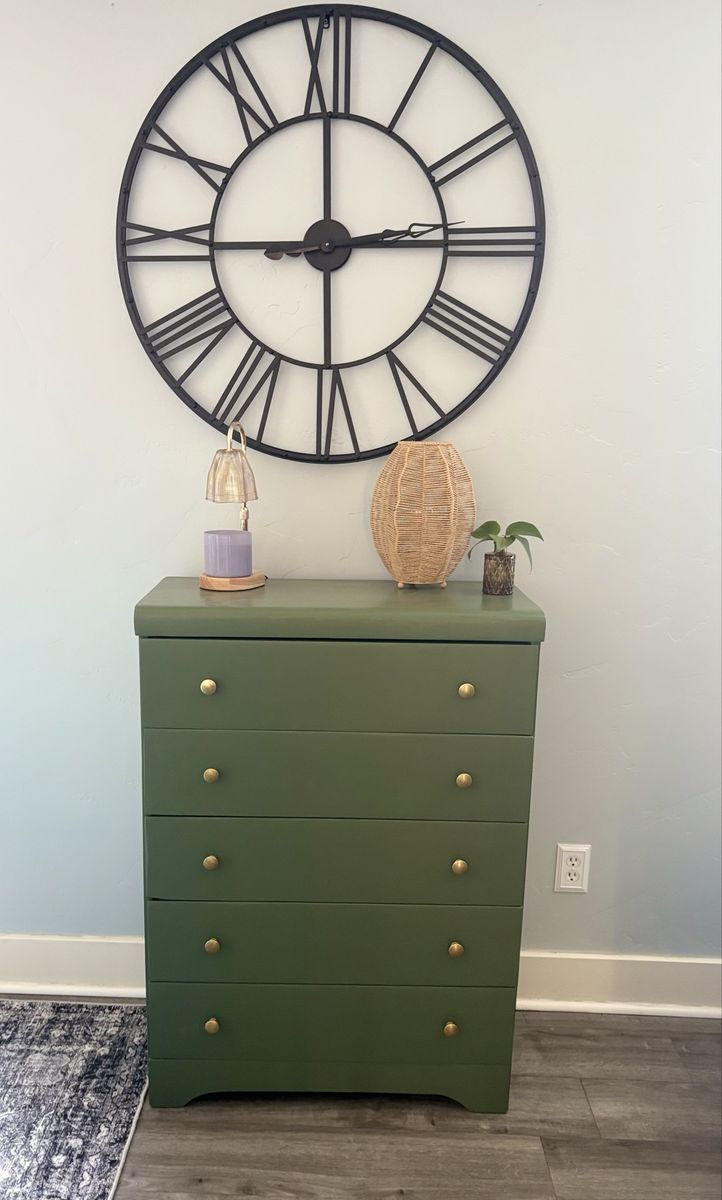 Beautiful Royal Orchard green  dresser