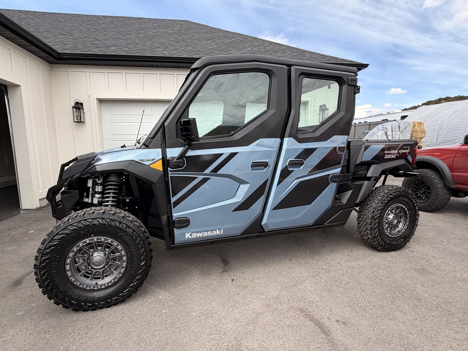 2025 Kawasaki ridge limited crew 118 miles