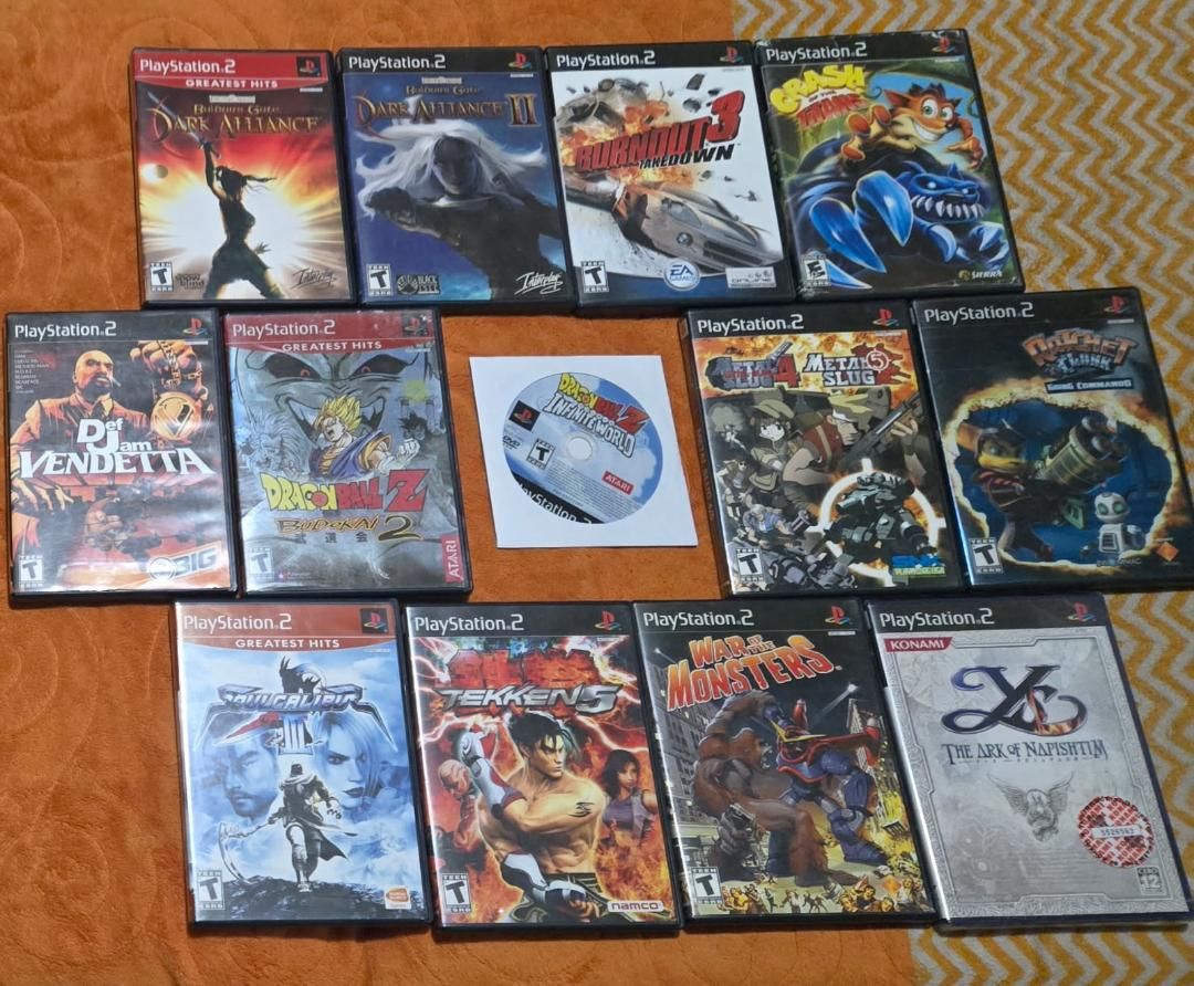 Ps2 game bundle including Def Jam Vendetta! Trades considered!