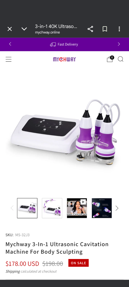 Body sculpting machine