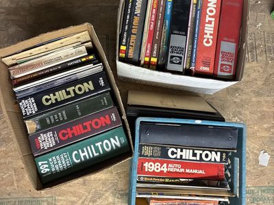 Vintage Chilton's Auto and other Misc Repair Manuals - Assorted Collection - Man Cave Mechanics