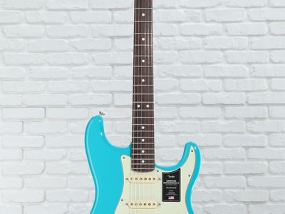 Fender American Professional II Stratocaster - Miami Blue with Rosewood Fingerboard