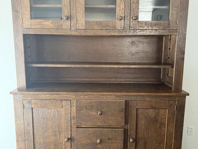 Reclaimed Barnwood Hutch