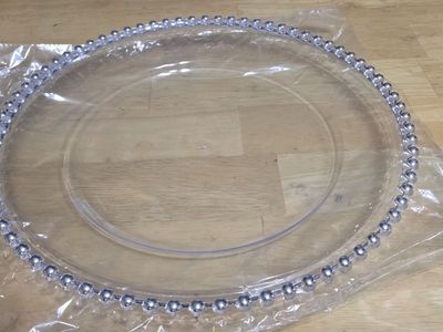 ELEGANT CHARGER PLATES (set of 25)