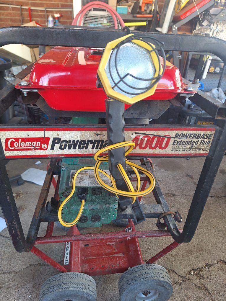 Coleman 4000w generator 