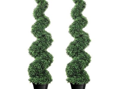 Brand New 5 ft Decorative Artificial Trees (set of