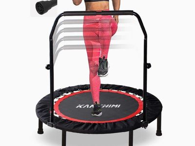 Kanchimi 40" Folding Mini Trampoline Rebounder