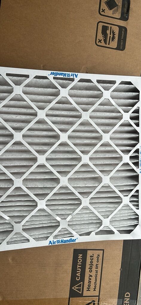 Air Handler Pleated Air Filter