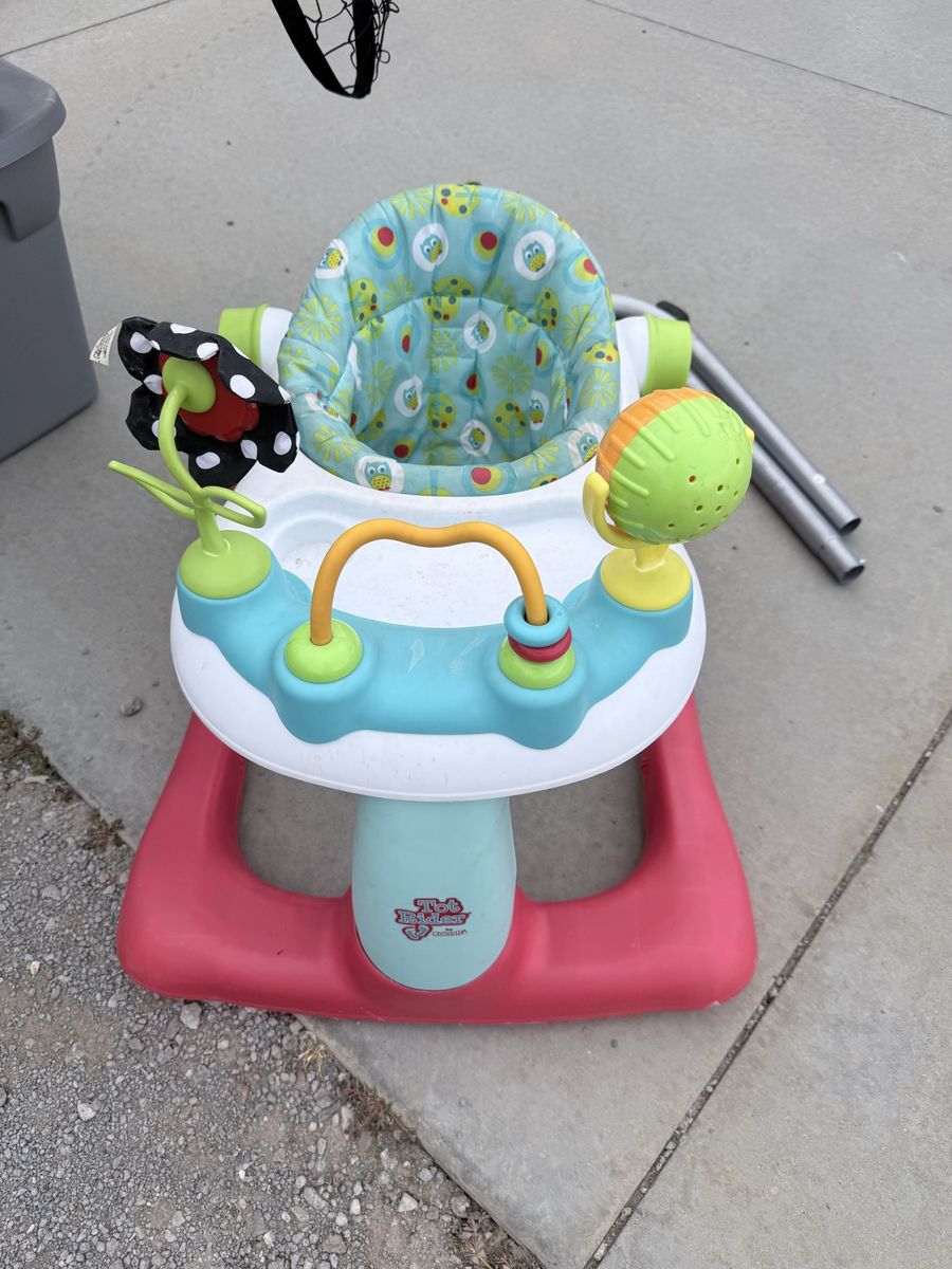 Baby Activity Walker - Red/Blue/Green