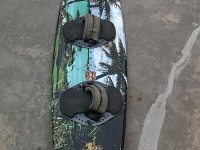 Vintage collectible hyper light Perez pro model Wakeboard with composite construction