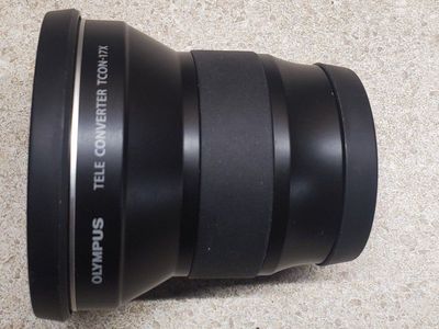 Olympus TCON-17X Tele Converter Lens with Cap - Black